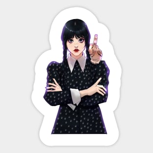 Addams Sticker